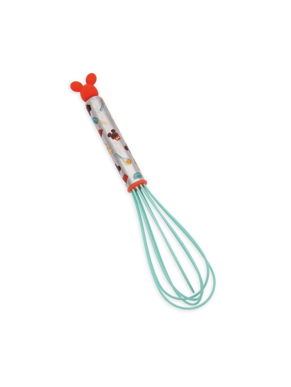 Disney Red and Teal Silicone Whisk